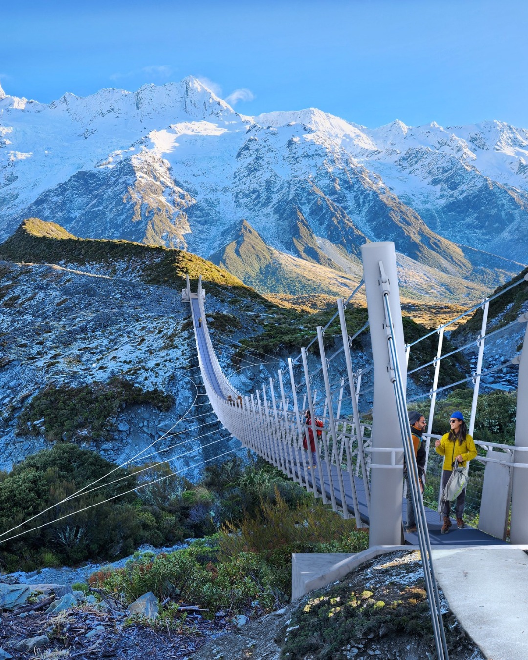 库克山胡克山谷吊桥